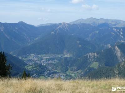 Andorra-País de los Pirineos; parque natural de las hoces del río duratón yacimiento arqueológico de